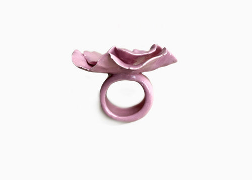 Anillo Wardi rosa · vista 2