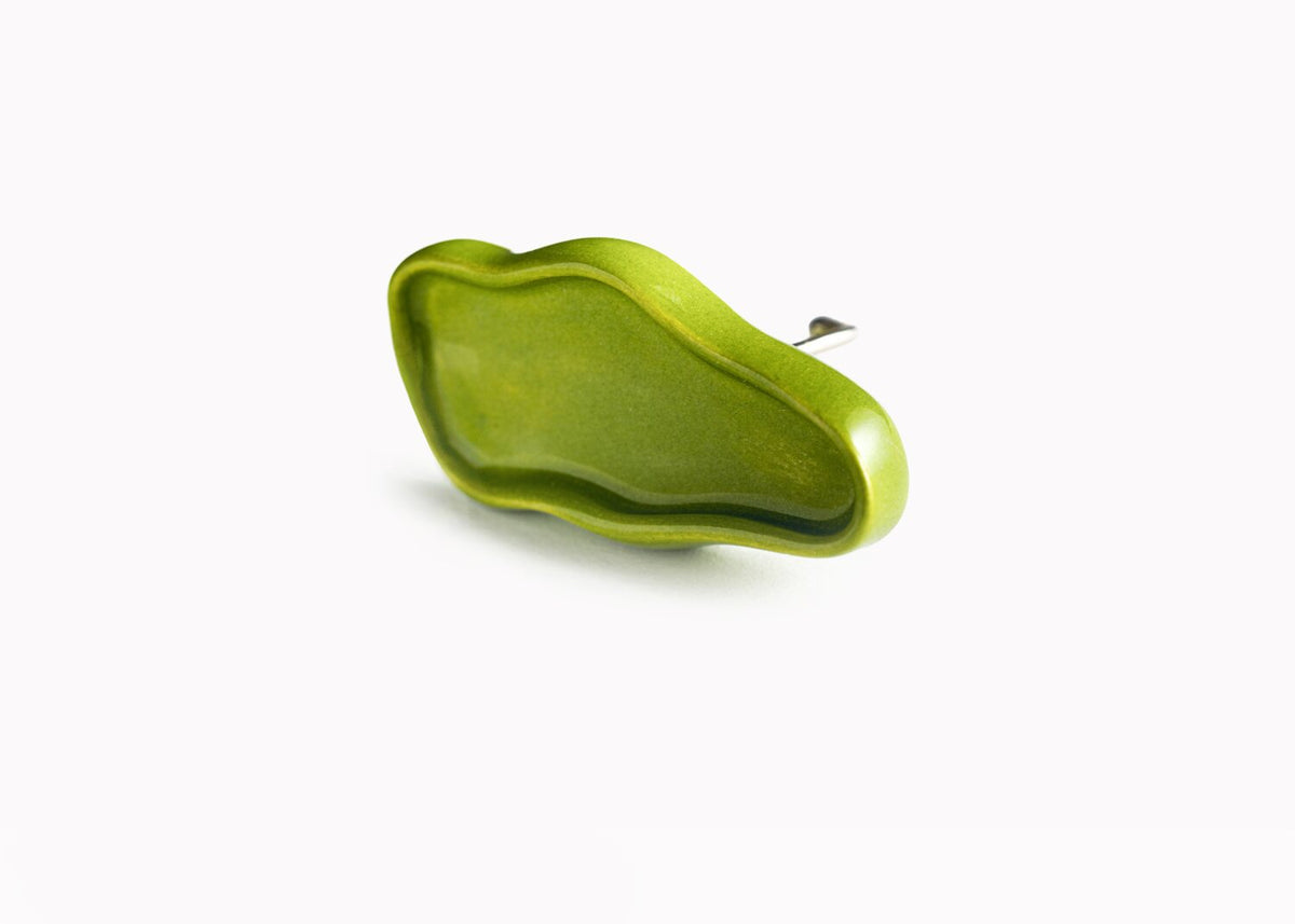 Grubé anillo verde