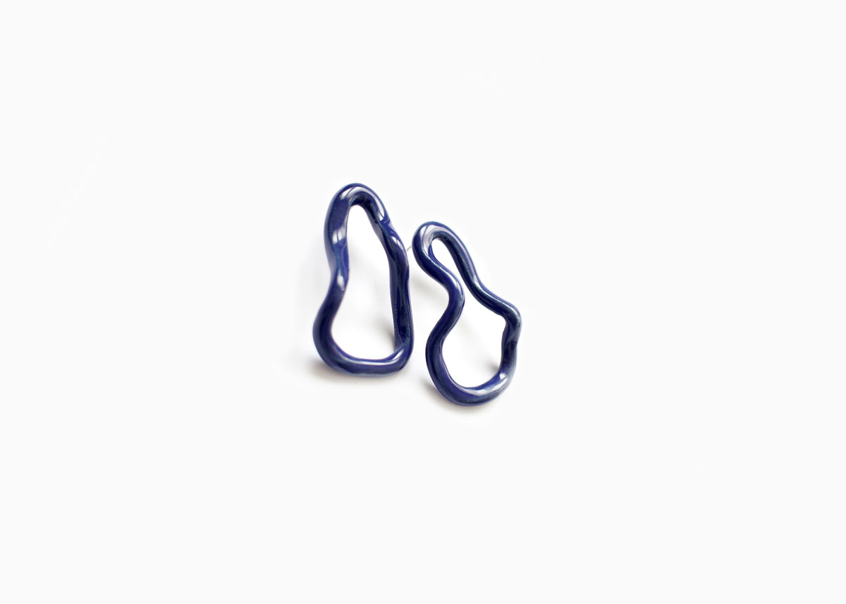 Pendientes Luu zafiro