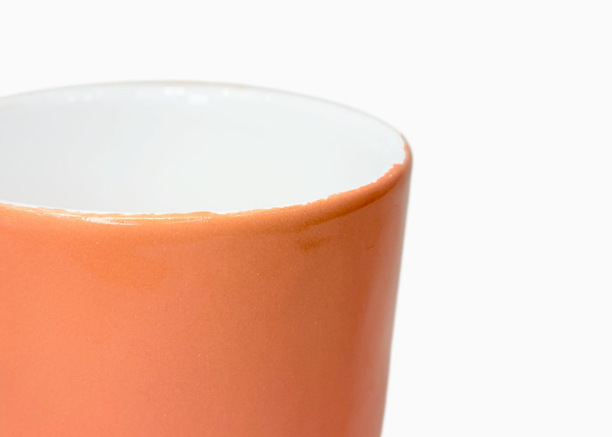 Taza rosa coral · vista 2